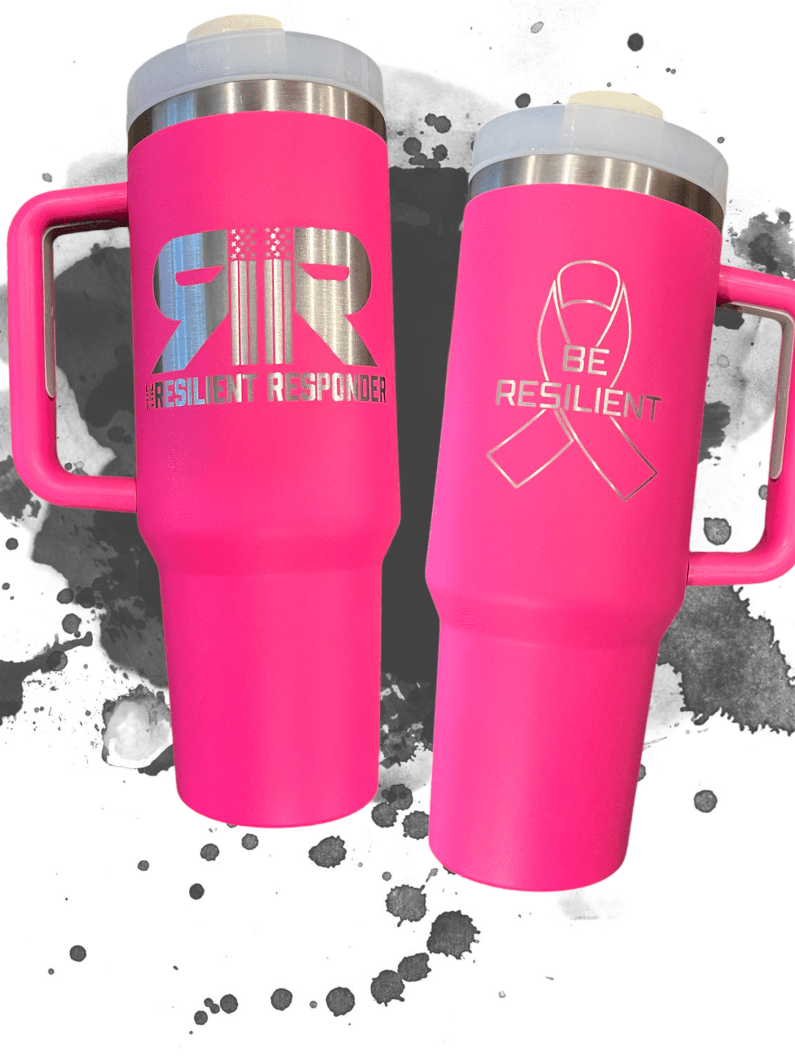 40 oz Pink Stainless Mug